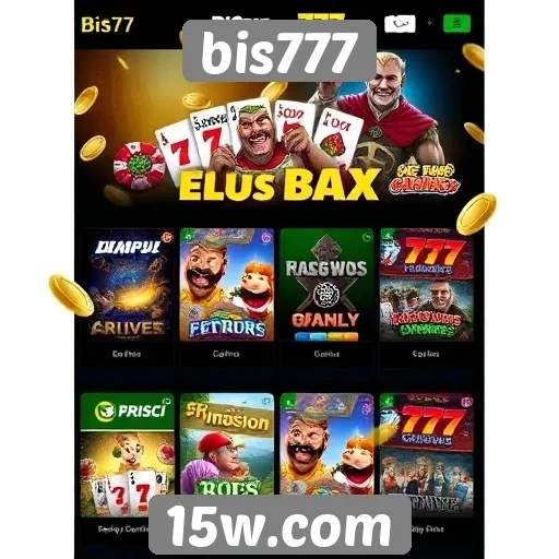 Promoções e bônus disponíveis no bis777